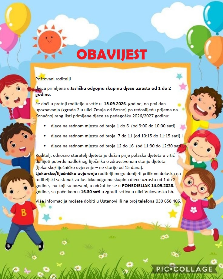OBAVIJEST